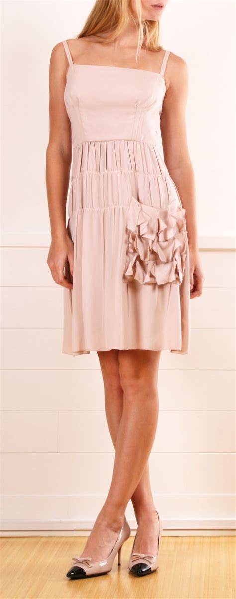 sweetly feminine pale pink Prada~ | Fashion, Dresses