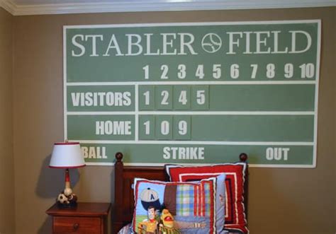 DIY Baseball Scoreboard Tutorial - Design Dazzle