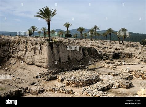 Archaeological site of Megiddo, Israel, Middle East Stock Photo - Alamy