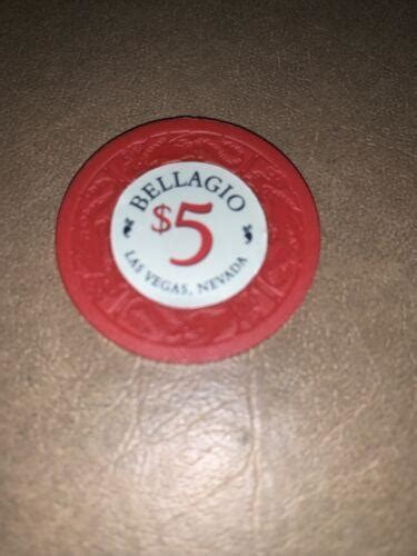 $5 Ocean's Eleven Screen Used Movie Prop Casino Chip. Bellagio Casino ...