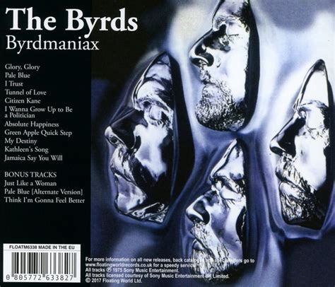 Classic Rock Covers Database (full album download): The Byrds - Byrdmaniax (1971)