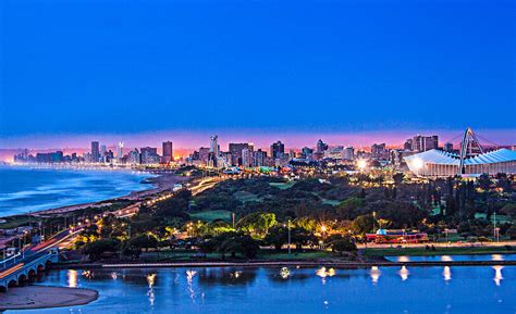 Durban – Beachfront at Twilight – Grant Pitcher Photography and Digital Media