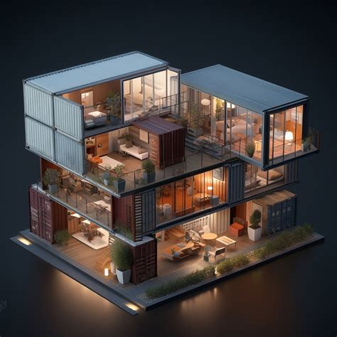 Shipping Container Homes. Unique luxury Designs - Cad Designer