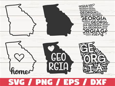 Home Georgia Outline Svg