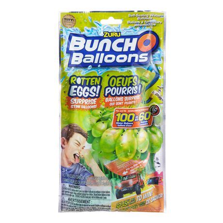 Zuru Bunch O Balloons Fill & Tie Self Sealing Water Balloons | Walmart Canada