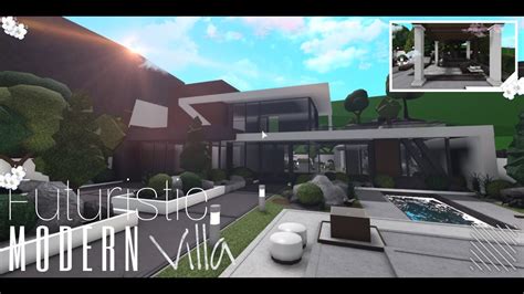 ROBLOX || Bloxburg: Futuristic Modern Villa - (110k - 120k) - YouTube