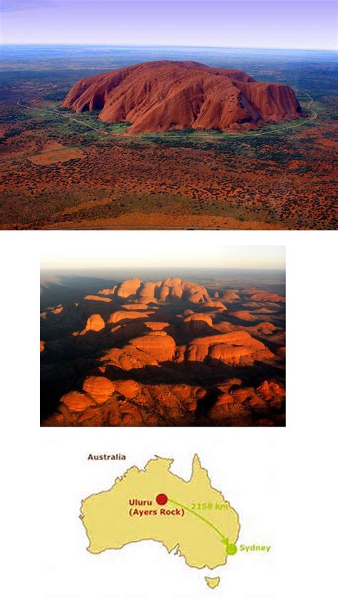 Uluru / Ayers Rock is one of Australia's most recognizable natural landmarks. The sandstone ...