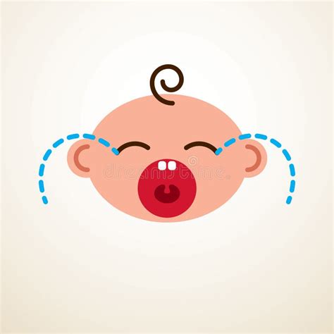 Sad Crying Baby Stock Illustrations – 1,088 Sad Crying Baby Stock ...