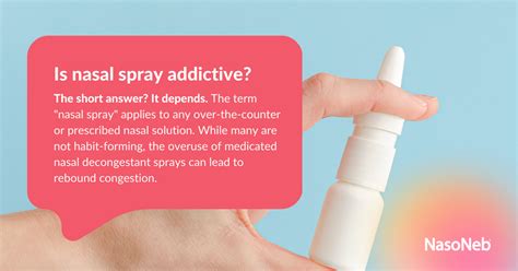 Is nasal spray addictive? Types of nasal sprays, uses, side effects, a