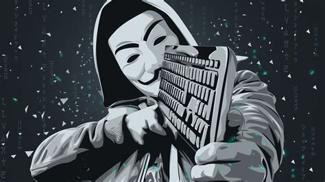 1920x1080 Anonymous Vector X Vexel Art Laptop Full HD 1080P ,HD 4k Wallpapers,Images,Backgrounds ...