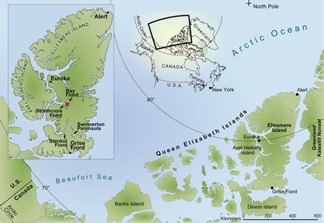 Ellesmere Island Map – How To Get To The Northernmost Canadian Island? - Flunking Monkey