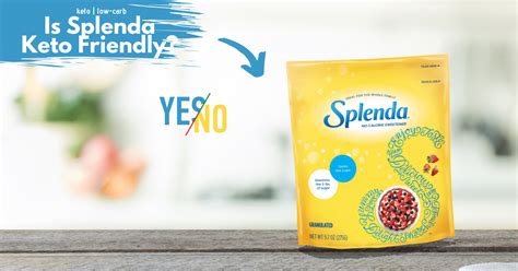 Sucralose: Can You Use Splenda on the Ketogenic Diet? | My Sweet Keto