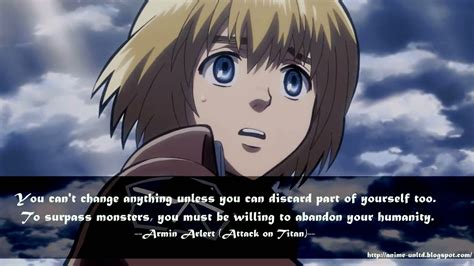 Armin Arlert Attack On Titan Quotes. QuotesGram