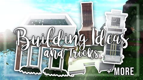 Roblox | Bloxburg: Building Ideas and Tricks | Building Tips - YouTube