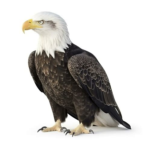 Eagle isolated on white background, generate ai 24394032 Stock Photo at ...