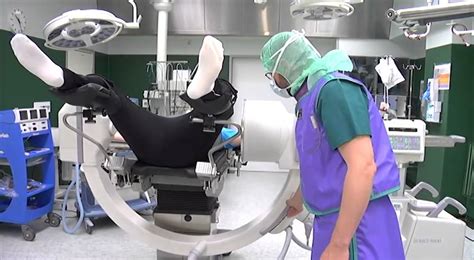 Urology surgery with Promerix operating table - YouTube