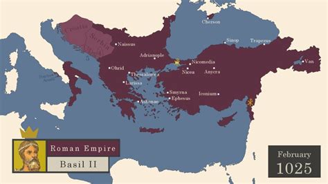 The History of the Byzantine Empire (or East Roman Empire): An Animated ...