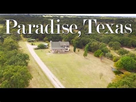 Paradise, Texas - Aerial Footage - YouTube