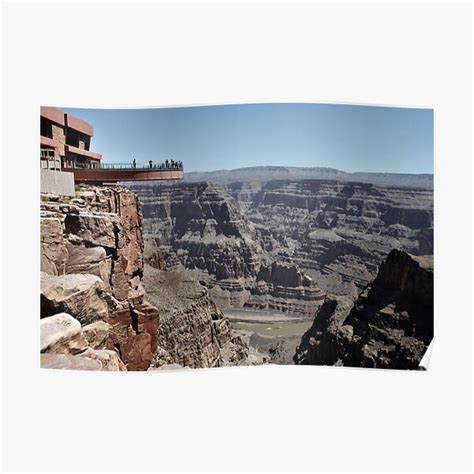 "Grand Canyon Skywalk" Poster by DonnaMoore | Redbubble