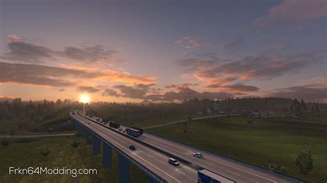 REALISTIC GRAPHICS MOD V2.4 BY FRKN64 1.33.X ETS2 - Euro Truck Simulator 2 Mods | American Truck ...