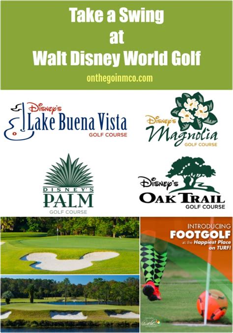 Take a Swing at Walt Disney World Golf - On the Go in MCO