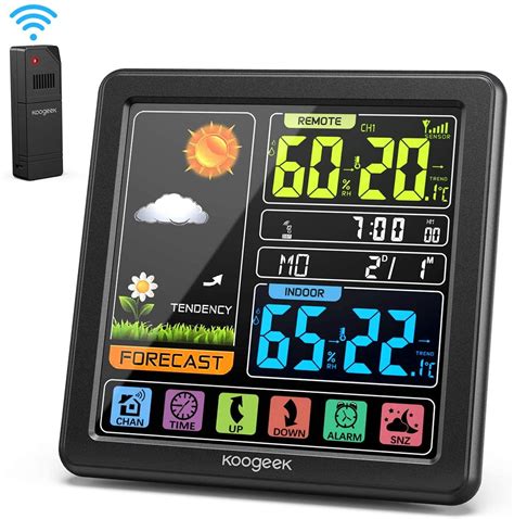 Tools Measurement & Analysis Instruments Newest Indoor Weather Stations ...