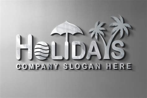 Free Holiday Logo Design Download – GraphicsFamily