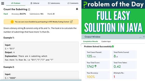 Count the Substring GFG Practice || GFG POTD Solution in Java - YouTube