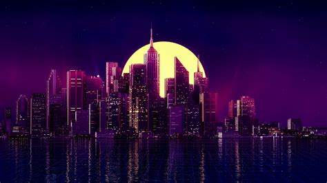 2560x1440 Resolution Neon New York City 1440P Resolution Wallpaper ...