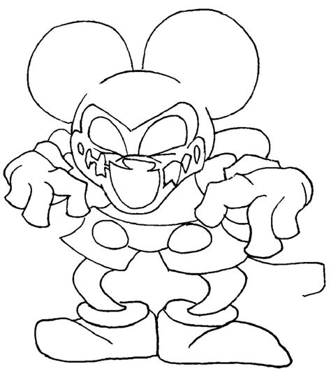 Coloring Pages FNF Tom Jerry Mickey Mouse 6 – Coloring Pages