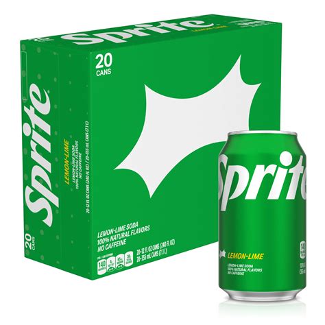 Sprite Lemon-Lime Soda 12 oz Cans - Shop Soda at H-E-B