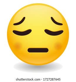 Pensive Emoji Kawaii Face Saddened By 库存矢量图（免版税）1727287645 | Shutterstock