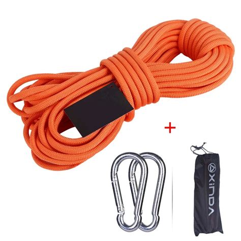 New 30/20/15/10 Meters Rock Climbing Rope 6mm Tree Wall Climbing Gear Outdoor Survival Fire ...