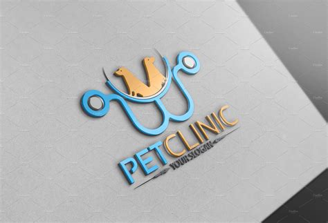 Pet Clinic Logo | Branding & Logo Templates ~ Creative Market