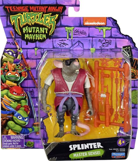 Splinter (Mutant Mayhem) (figura de acción de 2003) | Tortuga Ninja Wiki | Fandom