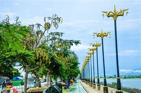 Lan Phanom Naka Landmarks Mekong River Free Stock Photo - Public Domain Pictures