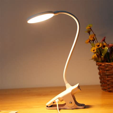 LED Desk Lamp, Swing Arm Lamp, 3 Color Modes, Stepless Dimming,Touch Control, Eye-Care Light for ...