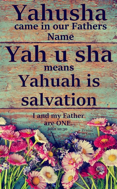 yaweh not yahuah yeshua not yahusha | Bible facts, Bible knowledge, Bible truth