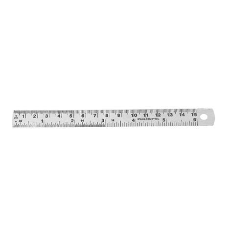 Steel Scale/Ruler (15 cm) -Pack of 5