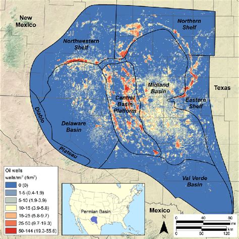 New Mexico Permian Basin Map