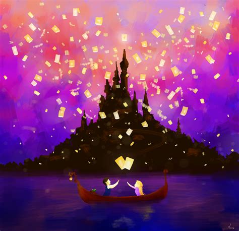 Tangled: New Dream week: day 1 - Favorite Scene by Morisaurus on DeviantArt