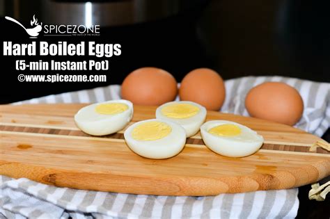 Hard Boiled Eggs | How to boil eggs in 5 minutes using Instant Pot ...