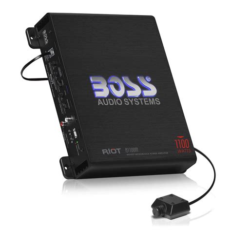 Buy BOSS Audio Systems R1100M Riot Series Car Audio Subwoofer Amplifier ...