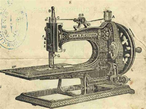 great inventions: The sewing machine