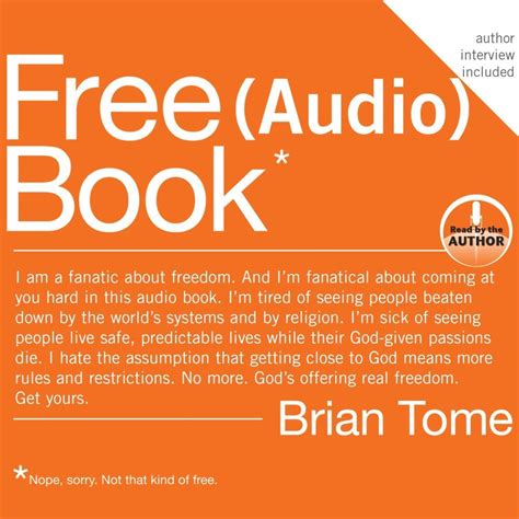 Free (Audio) Book Audiobook by Brian Tome — Download Now