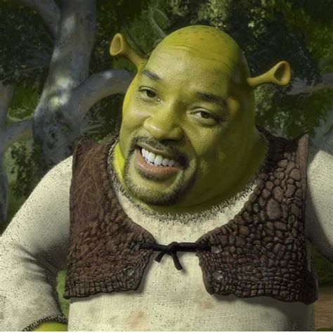 Download Shrek Will Smith Meme Faces Funny Picture | Wallpapers.com