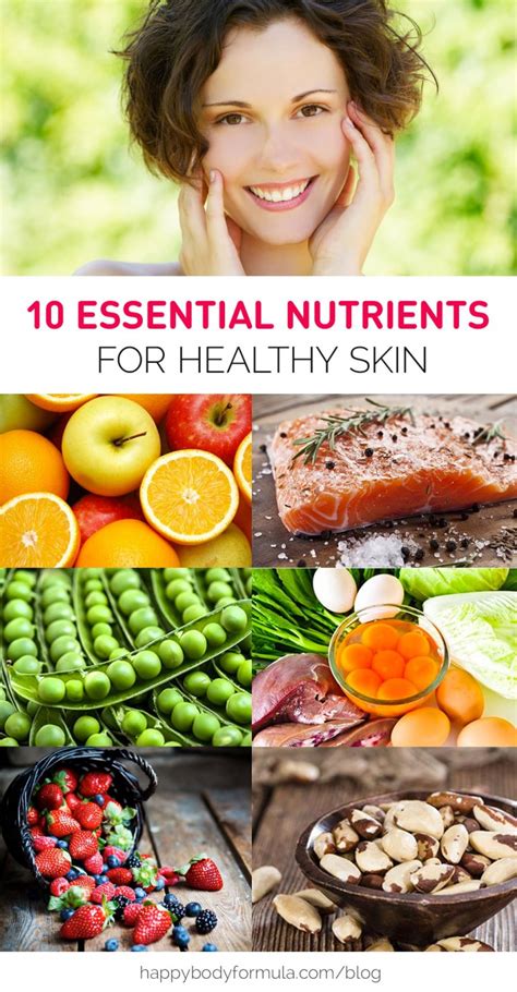 Top 10 Essential Nutrients for Healthy Skin – Happy Body Formula