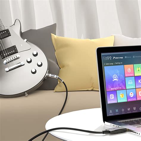 flykantech.com USB to Guitar Audio Interface for PC Audio Recording / Converting Adapter,Audio ...