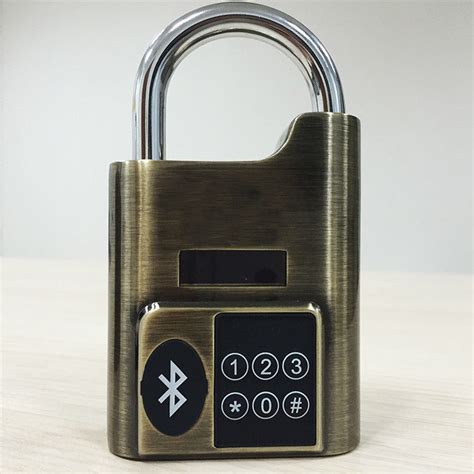 Intelligent Bluetooth Alarm Lock For Door , Smart Travel Combination ...