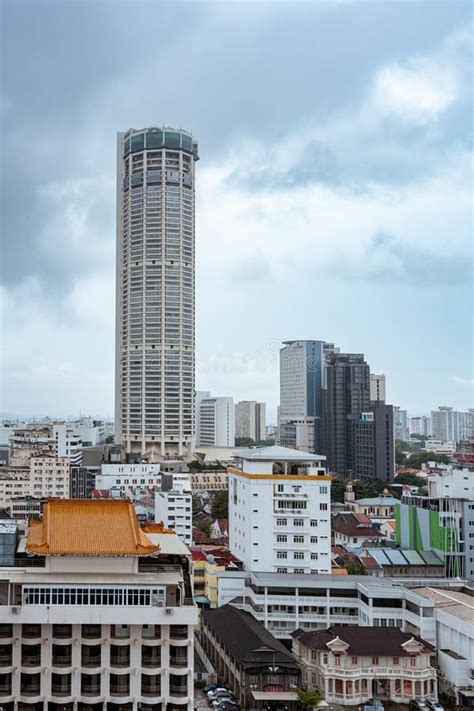 Majestic Komtar Tower of Penang. Editorial Stock Image - Image of ...